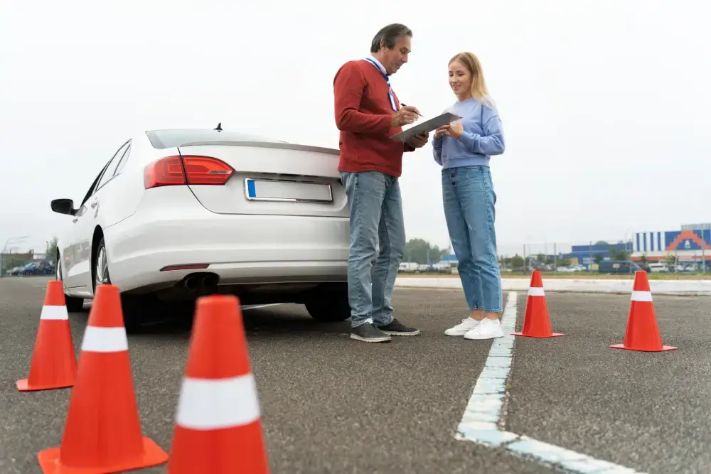 person taking driver s license exam 1 scaled 2