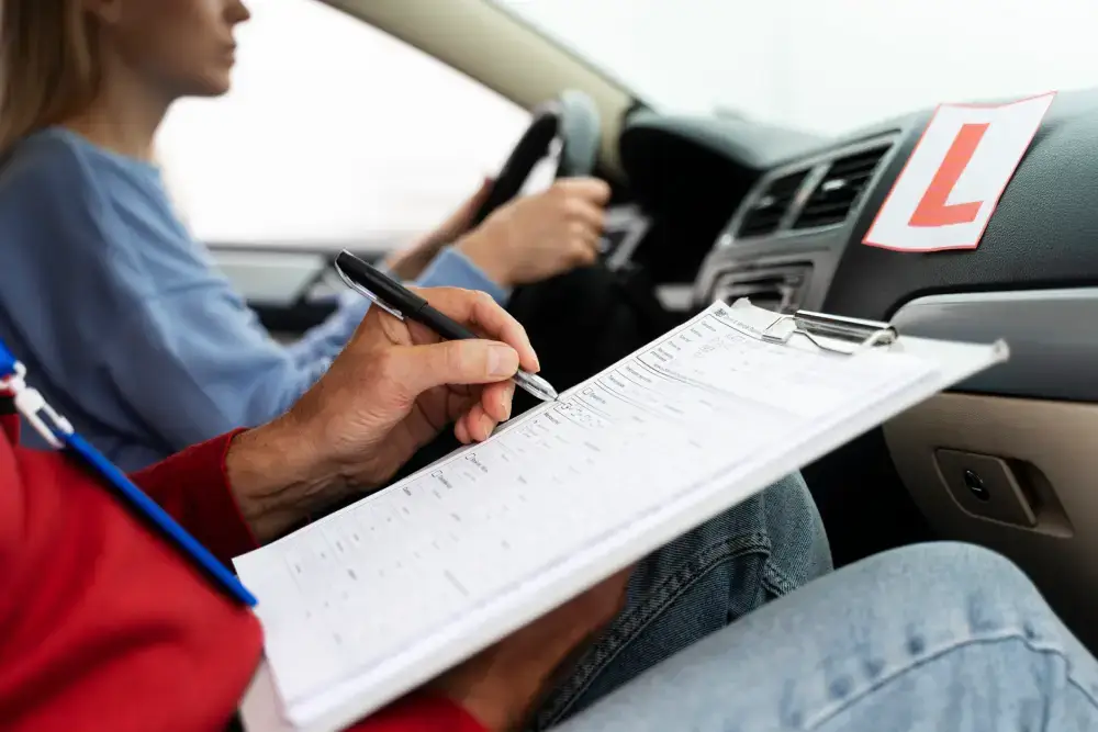 person taking driver s license exam scaled 2
